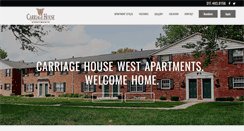 Desktop Screenshot of carriagehousewest.com